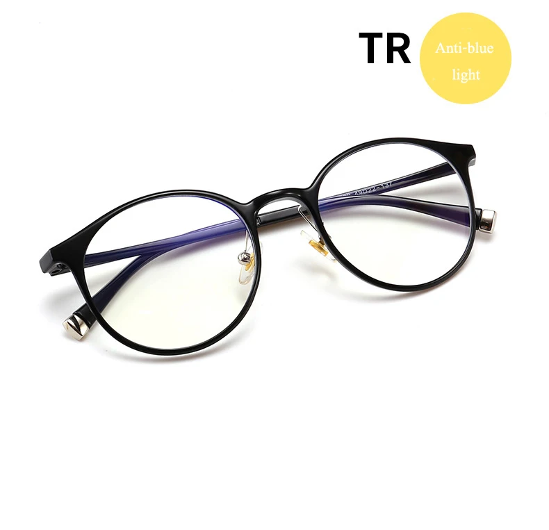 TR изысканный анти-синий светильник, индивидуальная силиконовая независимая опора для носа, очки, оправа, модные мужские и женские плоские зеркальные