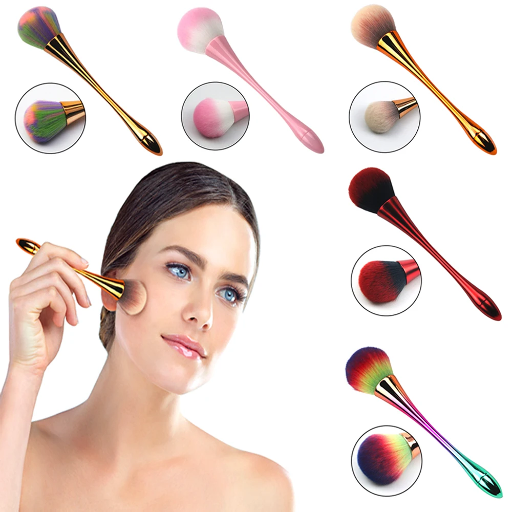 

New 2018 7 Styles Multicolor Foundation Powder Makeup Brushes Water Drop Small Waist design Goblet Makeup Brush Beauty Tools