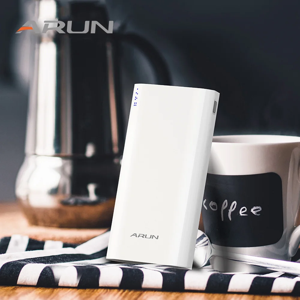 ARUN 20000 mAh внешний аккумулятор 2 USB портативный мобильный телефон зарядное