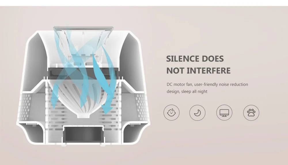 Xiaomi Mosquito Killer лампа USB Электрический Противомоскитный репеллент лампа ловушка лампа для уничтожения насекомых фиолетовый свет killer light для дома