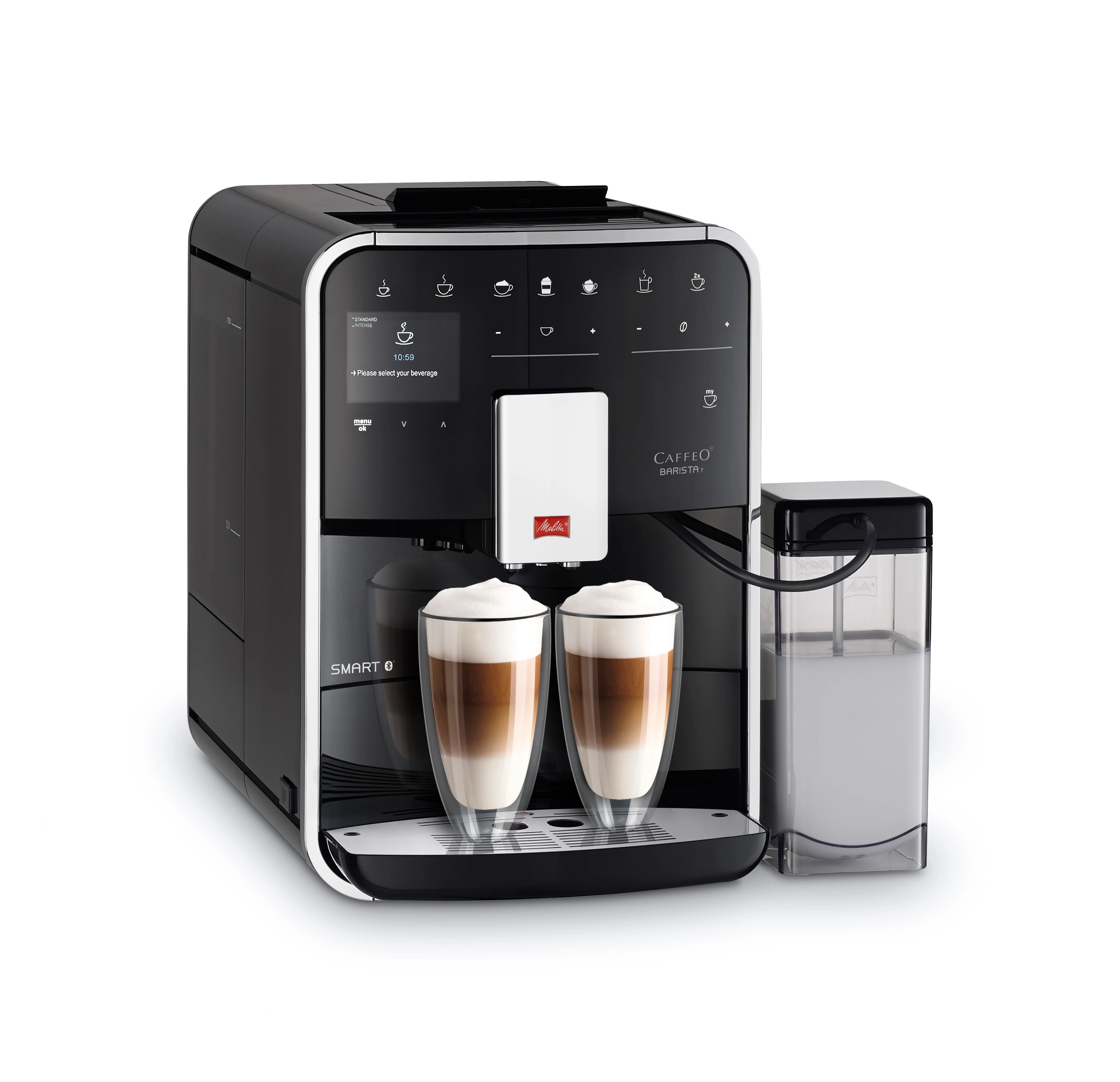 Автоматическая кофемашина Melitta F 830-102 Barista T Smart, черная