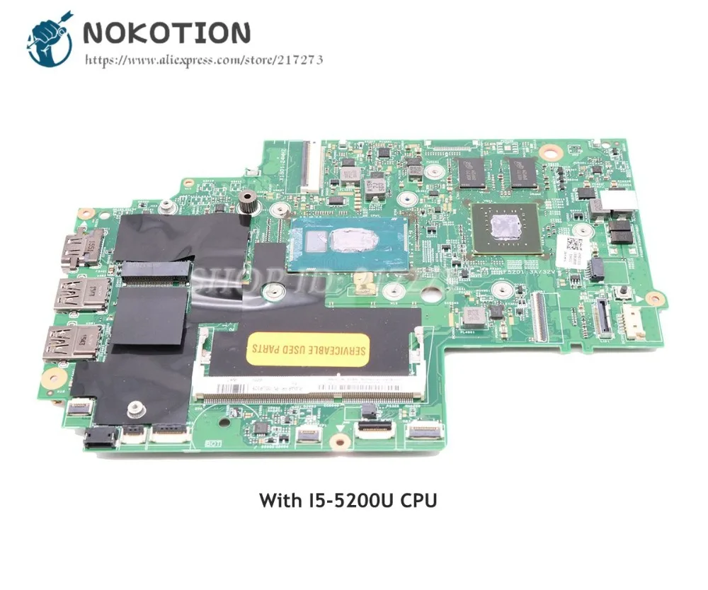 NOKOTION для lenovo Yoga 14 Материнская плата ноутбука I5-5200U Процессор 00UP329 LCB-1 448.01107.0021 GT940M 2 ГБ графика