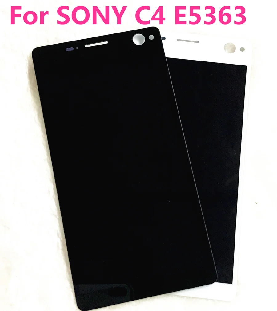 

10pcs Original Display For Sony Xperia C4 Display with Touch Screen Digitizer For Xperia C4 LCD E5303 E5306 E5333 LCD screen