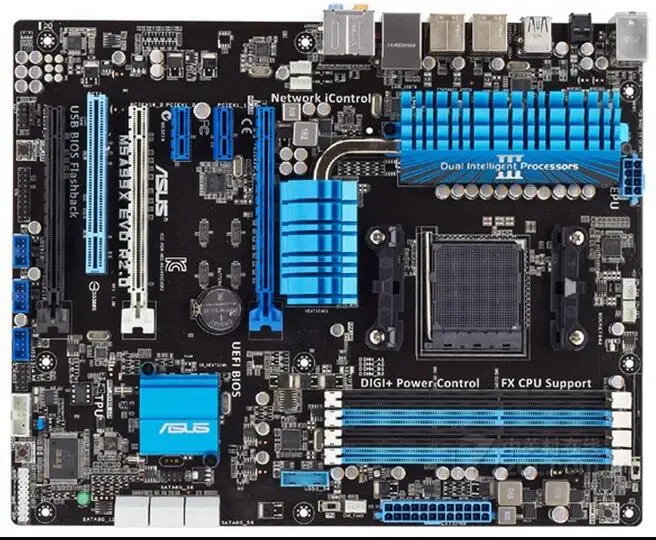 Разъем AM3 + для ASUS M5A99X EVO R2.0 оригинальный AMD 990X материнская плата DDR3 USB3.0 SATA3 |