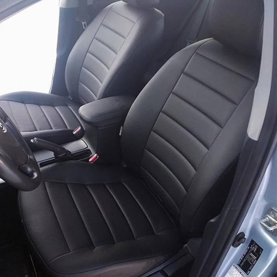 Чехлы на сиденья для Toyota Corolla E150 2007 2013 полный комплект автопилот экокожа|Чехлы
