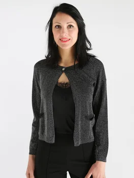 

Short cardigan with pockets