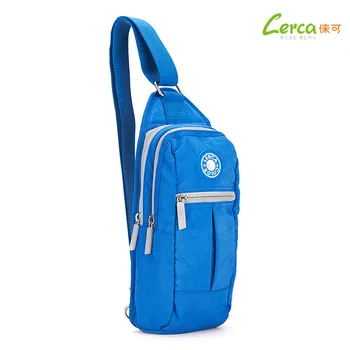 

Nylon wear-resistant, anti-seismic micro-single package fashion oblique chest bag for lover