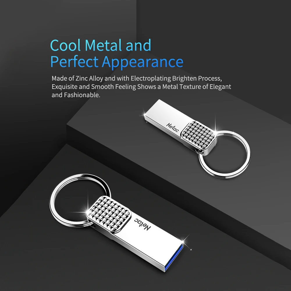 Netac U276 32 Гб USB флеш накопитель 3 0 автомобильная ручка с кольцом для ключей