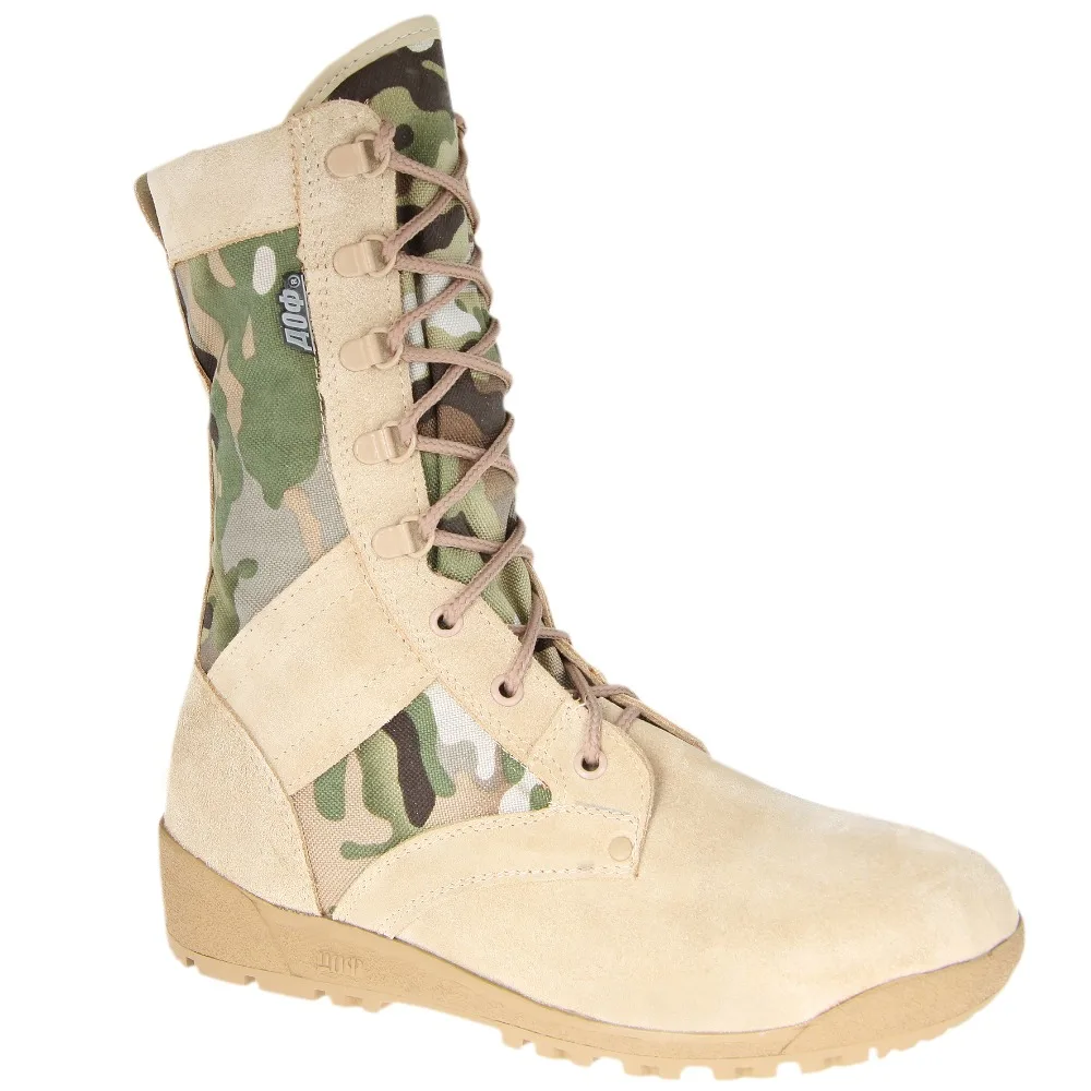 heeled army boots