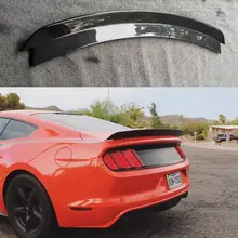 High quality carbon fiber rear wing torso lip spoiler for Ford Mustang 2015 2016 2017 High quality carbon fiber rear wing torso lip spoiler for Ford Mustang 2015 2016 2017
