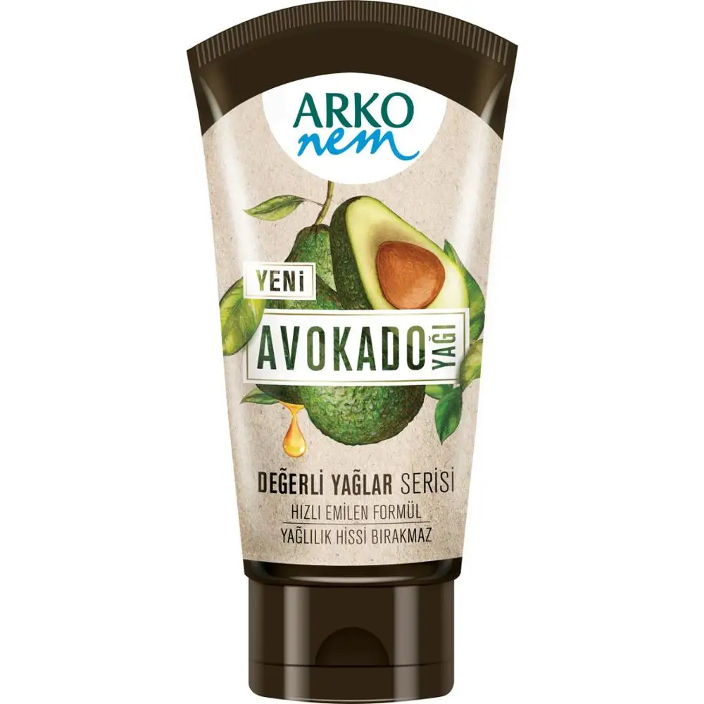 Arko увлажняющий крем для рук и тела кокос/масло авокадо 60 мл х 3 штуки, отбеливающий крем, датированный, мазь псориаза