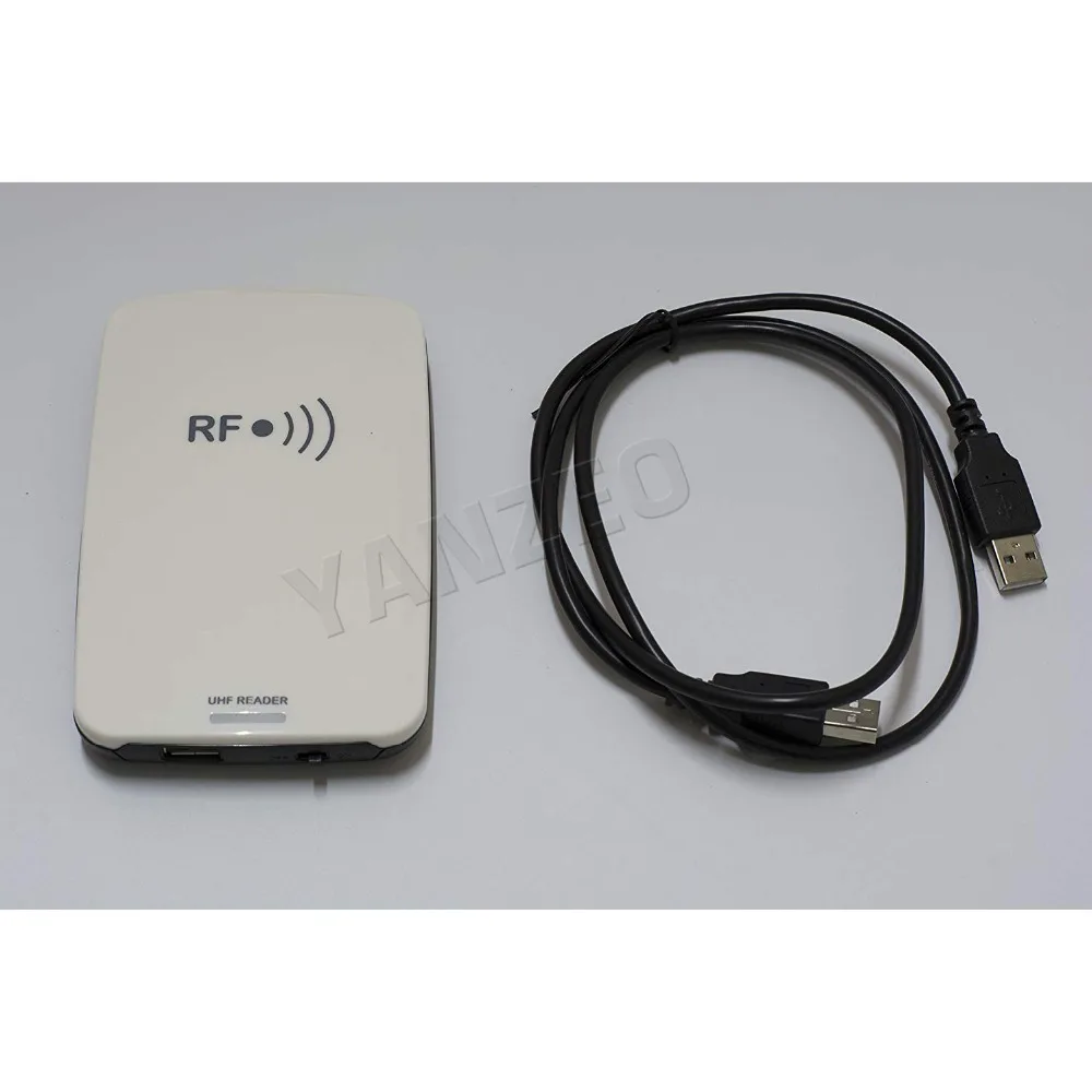 Yanzeo SR3308 860-960Mhz UHF RFID Reader Writer USB Desktop RFID Reader with Keyboard Emulation Output Free SDK+UHF TAG