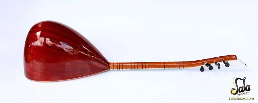 Концертное качество турецкий короткий шейный PADAUK BAGLAMA SAZ OSS-355