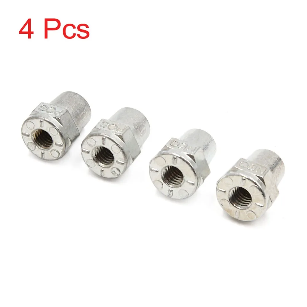 

uxcell 2 Pair M8 Zinc Alloy Positive Negative Battery Post Terminal Adapters for Car