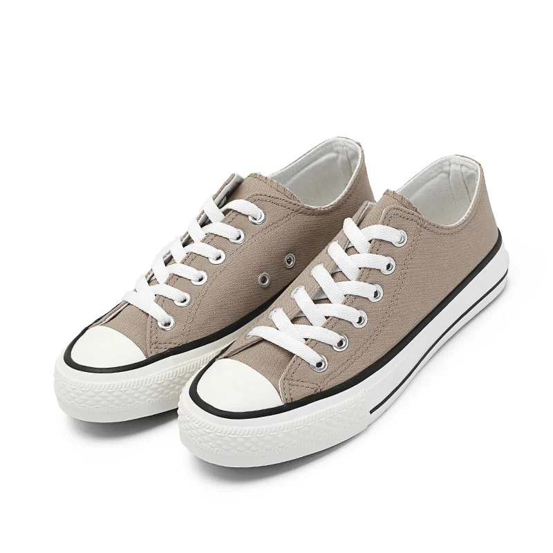 

Spring Fashion Canvas Women Shoes 2019 New Arrival Shallow Solid Colors Female Casual Sneakers Breathable Ladies Footwear
