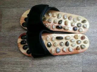 Pebble Stone Foot Massage Slippers Unisex photo review