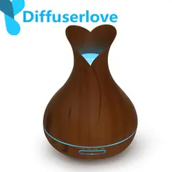 Diffuserlove 500 мл увлажнитель ароматерапия эфирные масла распылитель ароматизатор диффузор humidificador с 7 светодио дный цветов светодиодный ночник