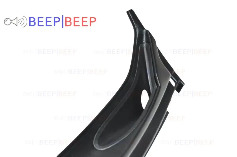 Jabot for Renault Dacia Sandero 2009~2013 windscreen cover windshield plastic ABS without tape protection cover pad car styling