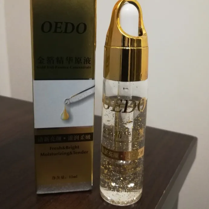 OEDO Shrink Pores Gold Hyaluronic Acid liquid Moisturizing Face Serum Whitening Plant Skin Care Anti Aging Anti Wrinkle Cream