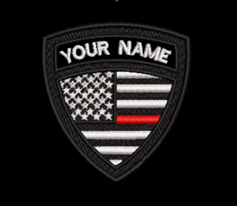 Пользовательские вышивка США Америка военный щит имя патч, 2 шт же Персонализированные номер тег индивидуальный логотип ID для нескольких - Цвет: style4 iron on