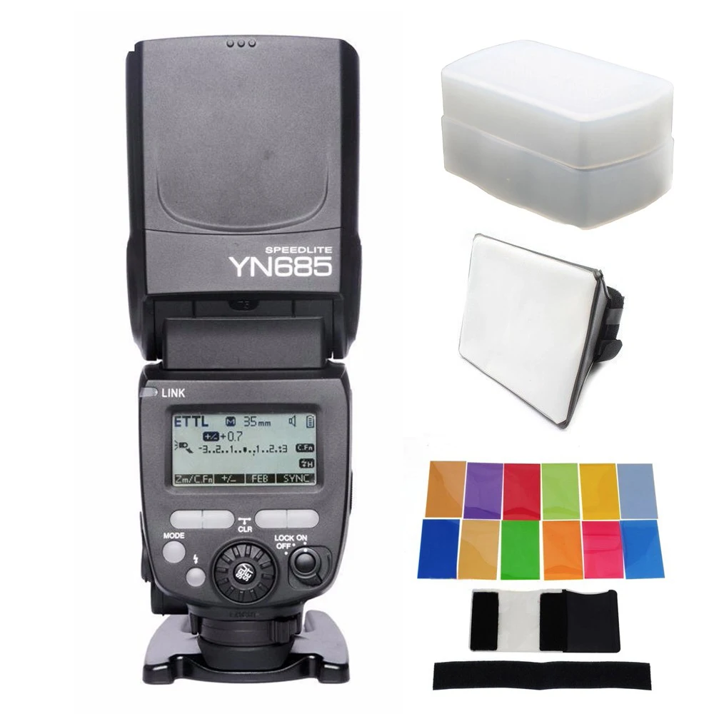 Беспроводная вспышка YONGNUO YN685 YN 685 II улучшенная версия HSS TTL Speedlite для Canon 1300D EOS 5D 6D 7D