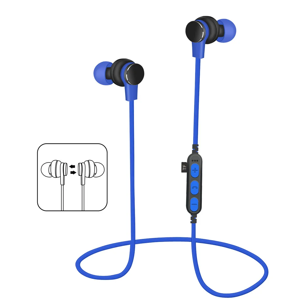 MPLSBO T1 Bluetooth наушники Беспроводные для спорта Наушники с микрофоном Гарнитура