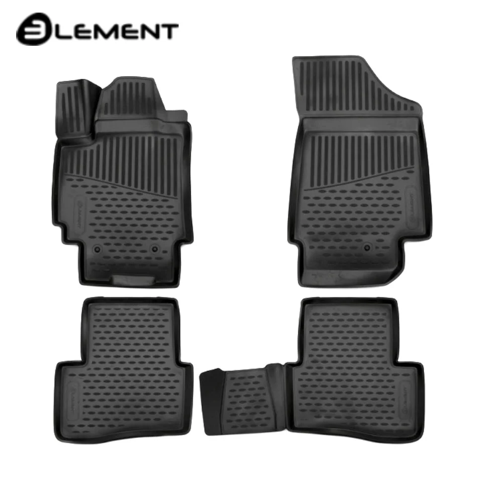 For Hyundai Creta 2016 2019 3D floor mats into saloon 4 pcs/set Element