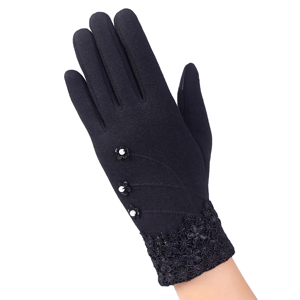 Женская Мода Сенсорный экран зима теплая хранитель Ездовые перчатки