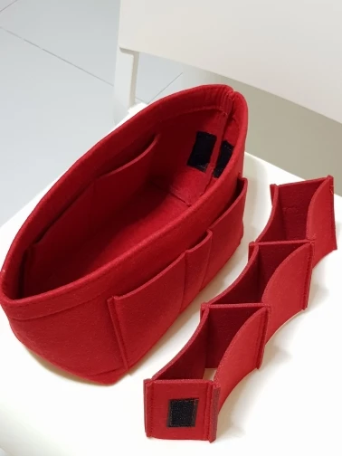 Beautiful Strong Felt Cloth Bag Insert & Organizer*