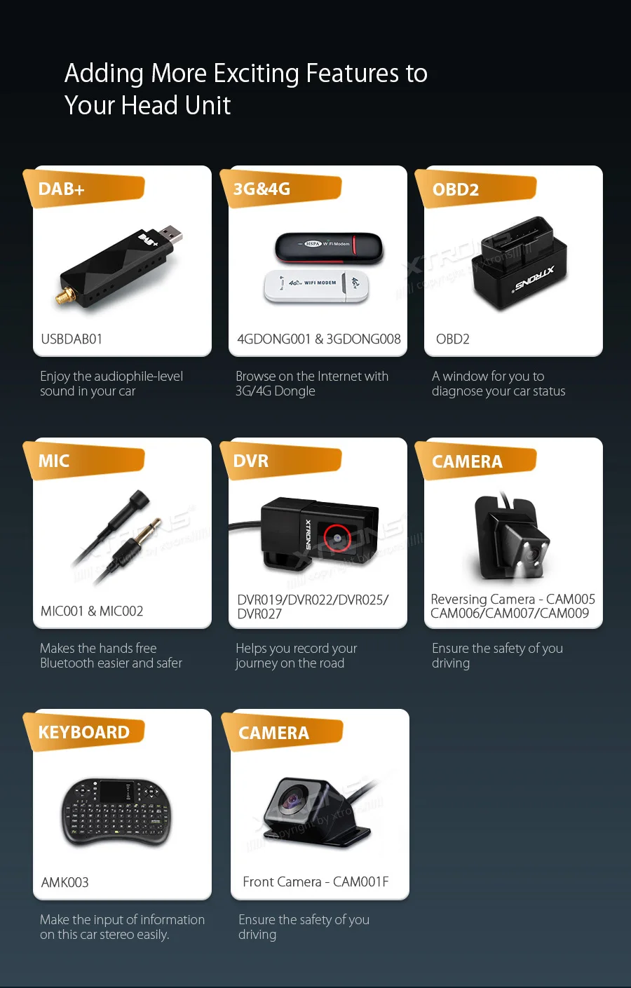 Perfect XTRONS Universal 10.1" Head Unit Android 8.1 Car Multimedia Player Radio Stereos 1080P Video Steering wheel GPS RCA OBD NO DVD 20 Perfect XTRONS Universal 10.1" Head Unit Android 8.1 Car Multimedia Player Radio Stereos 1080P Video Steering wheel GPS RCA OBD NO DVD 20