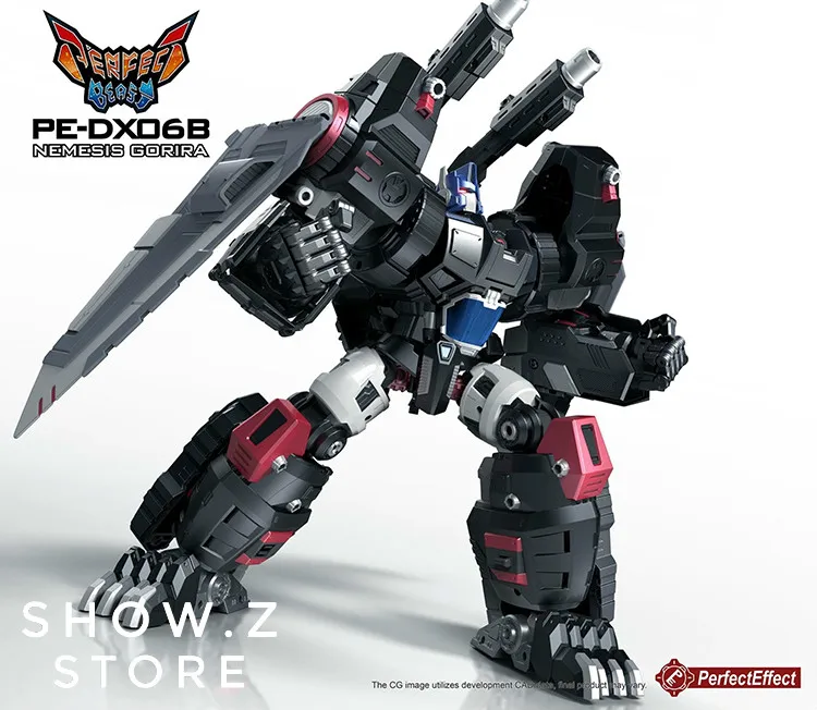 [Show. Z Store] идеальный эффект PE DX 06B DX06B Nemesis Gorira Primal трансформация фигурка|Наборы для