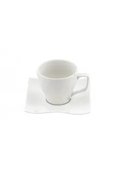 

Teacups service model Quarks in fine white porcelain
