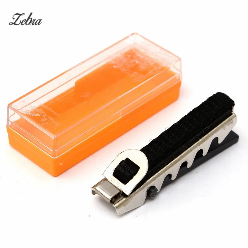 

Zebra Portable Electric Acoustic Guitar Capo Tooth buckle Mini Flat Change Clamp Professional Guitar Parts Accessory+Case