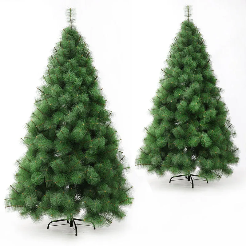 

High-grade pine needle Christmas tree 1.5 m simulation pine needle PVC Christmas decorations artificial plant Xmas Tree