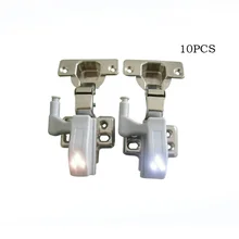 10PCS LED Intelligent Touch-sensitive Under Cabinet Light LED Emergency Night Light Kitchen Bedroom Library Lights Lighting