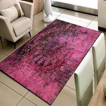 Еще сливовый турецкий, османский винтажный дизайн 3d принт Нескользящая микрофибра Гостиная декоративный современный моющийся коврик