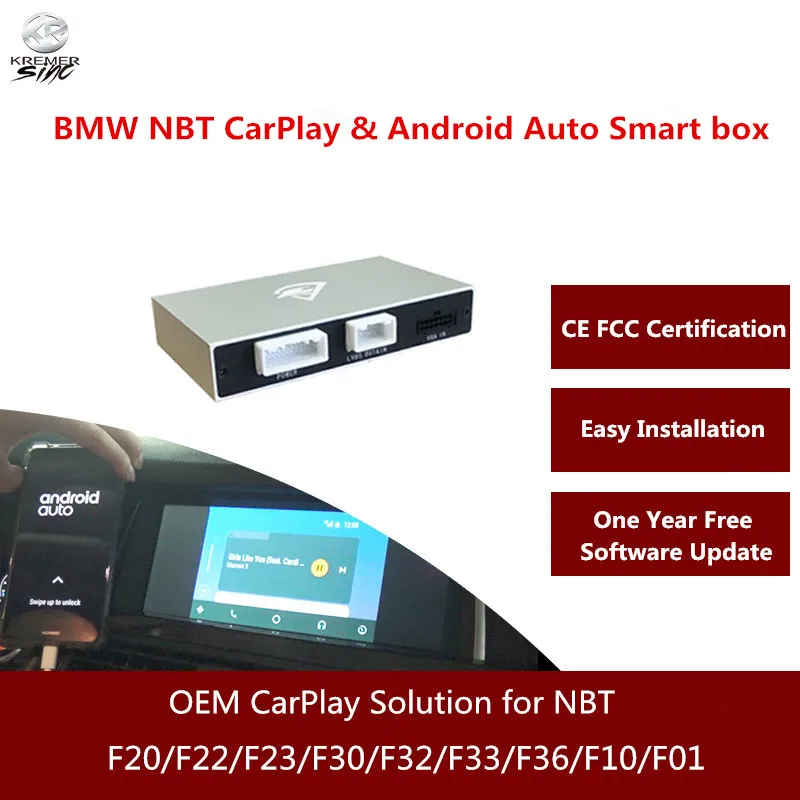 Aftermarket Carplay Box для BMW 4 серии F32/F33/F36 2012 2016 OEM CarPlay Android Auto с камерой заднего
