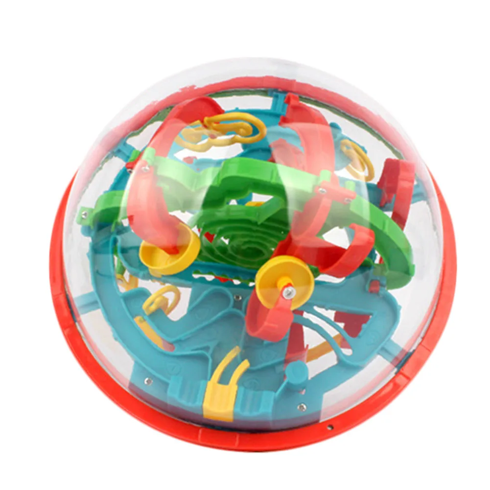 Large 100 Steps Magic Intellect Maze Ball Track Puzzle Toy Game