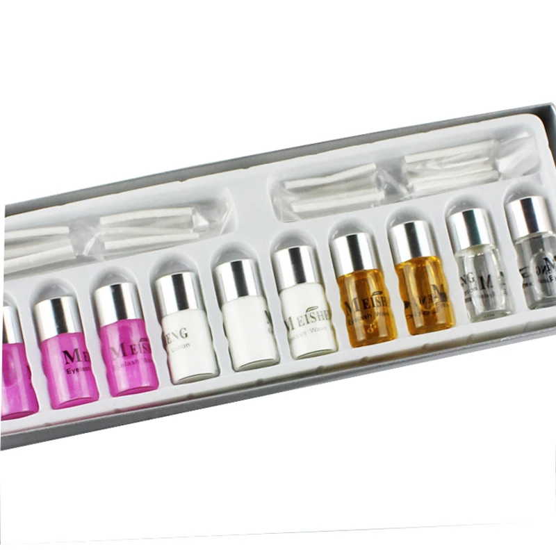 

Lashes Glue Eyelashes Curler Eyelash Curling Growth Treatments Liquid Perming Curler Kit Eye Lash Longer Thicker Permanent