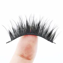 5 пар крест толщиной поддельные Lashes Natural Накладные ресницы для сцены ночной клуб