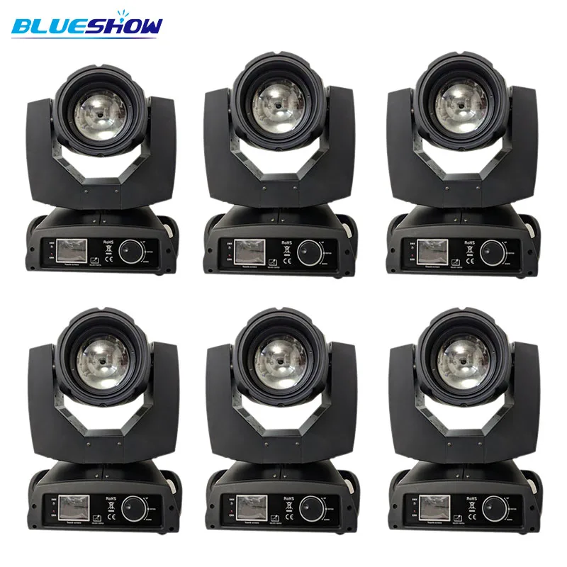 

No tax custom 6pcs/lot Sharpy lyre Beam 230W LED Moving Head Light Touch Screen Beam 7R Stage Disco Lights