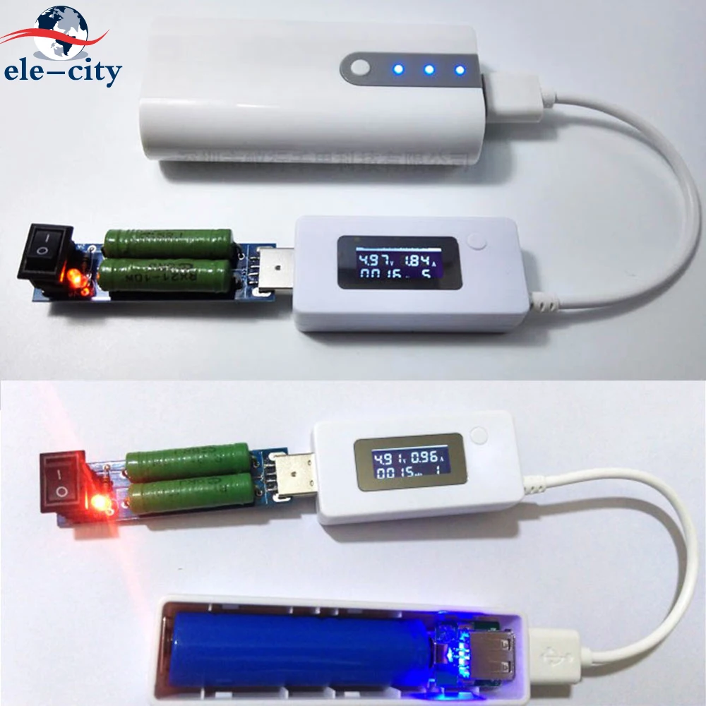 Мини детектор зарядки USB с ЖК экраном|Комплекты аксессуаров для телефонов| |