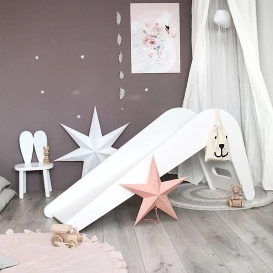 wooden slides for toddlers