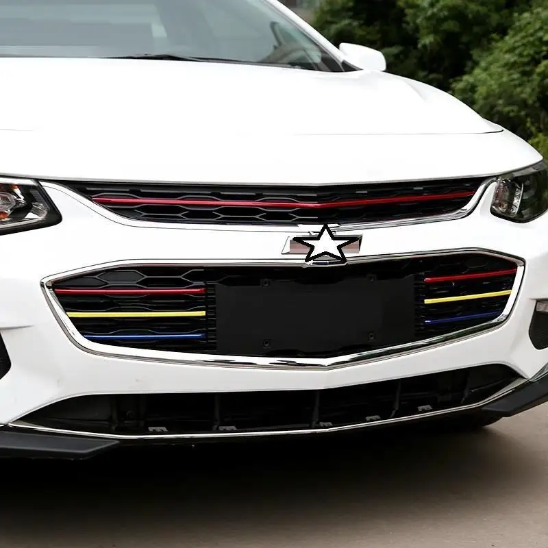 

Trunk exterior promote automovil auto covers car styling sticker strip accessory mouldings 16 17 FOR Chevrolet Malibu XL