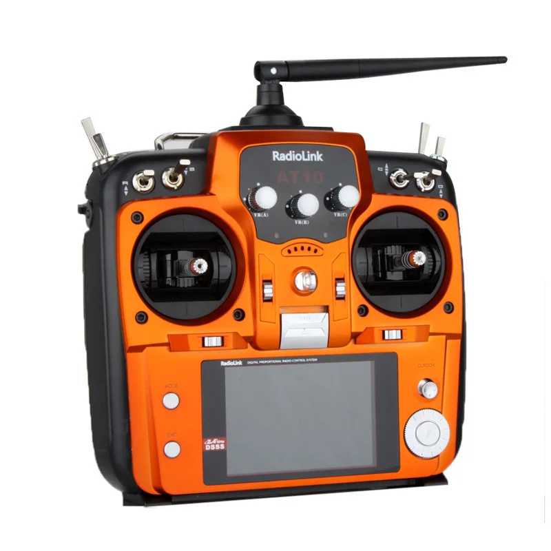 Radiolink AT10II+R12DS+PRM- 01 2.4GHz 12CH Transmitter & Receiver & EXT voltage telemetry sensor