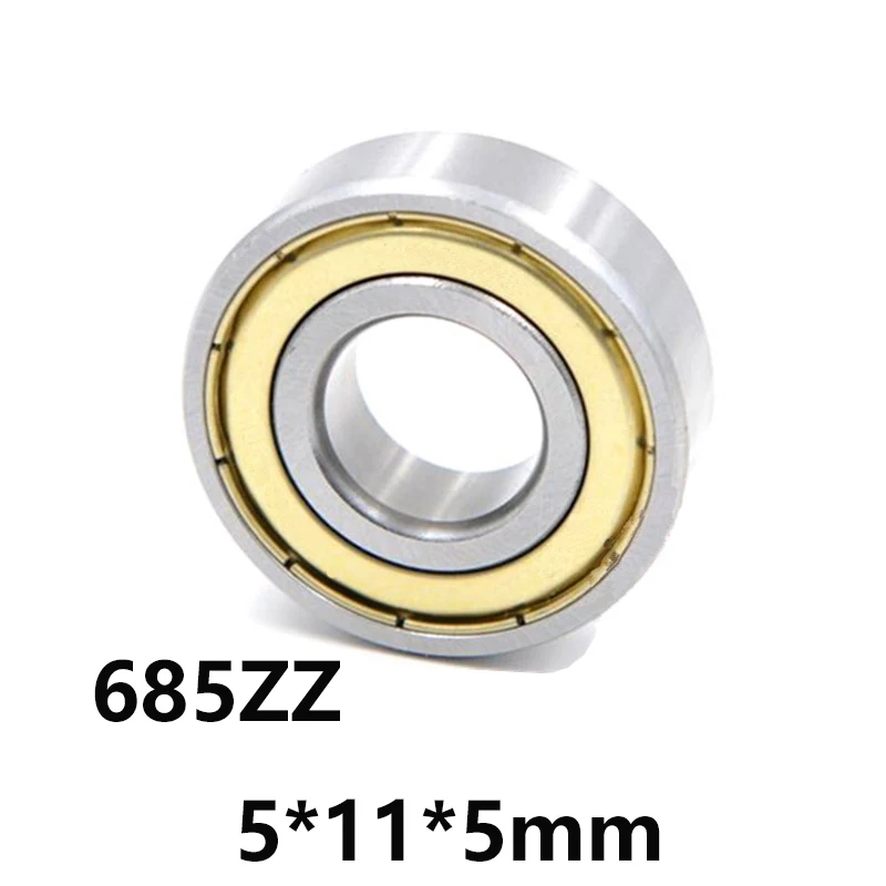 

3pcs/lot 685ZZ Deep Groove Ball Miniature Mini Bearings 685ZZ 685-ZZ 5*11*5mm 5*11*5 Bearing Steel Material