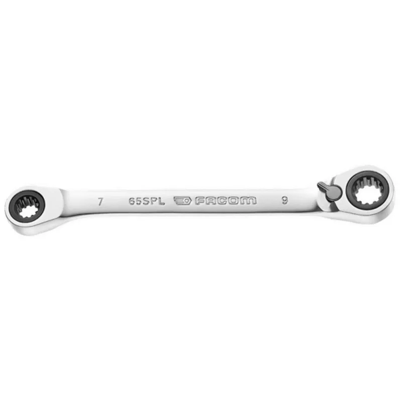 Ключ с храповым механизмом FACOM 65.20X22SPL кольцо 15gr spline 20x22|Гаечный ключ| |