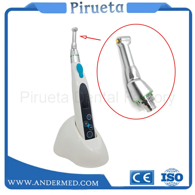 

Good Quality dental 16:1 Reduction Contra Angle Push Head for Cordless Endodontic Endo Motor Teeth Whitening