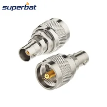 Superbat 2-Pack BNC женский для UHF PL-259 разъем адаптера для CB двухстороннее радио