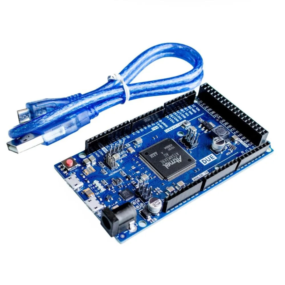 

ShenzhenMaker New Official DUE R3 Board for arduino ATSAM3X8E ARM Main Control Board with 0.5 meter USB Cable